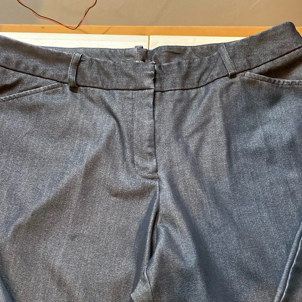 Worthington Gray Straight-Leg Trousers